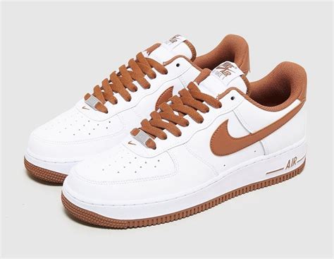 Nike Air Force 1 Low White Brown Release Date Info | SneakerFiles