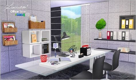 Best Office Clutter Cc Sets For The Sims Office Time Design