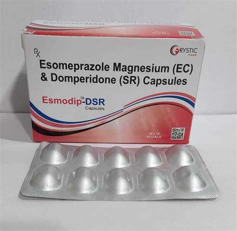 Esomeprazole Magnesium Ec Domperidone Sr Capsules At Best Price