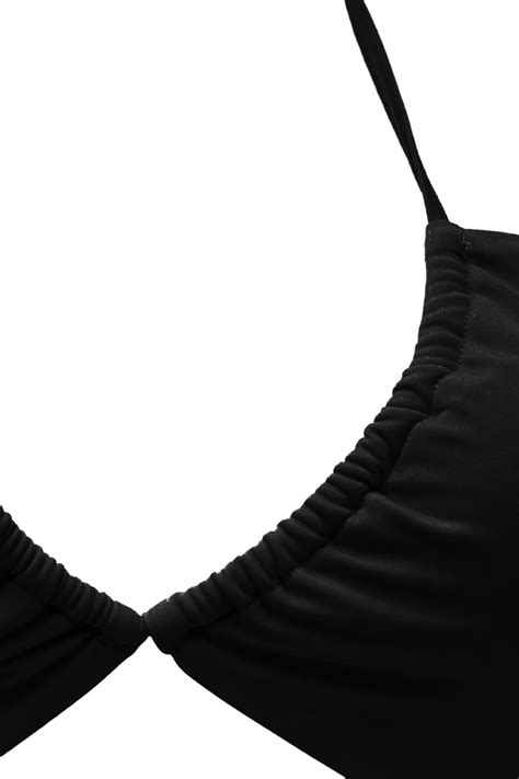 Bluepoint γυναικείο μαγιό bikini top μονόχρωμο με σούρα 23066092 07