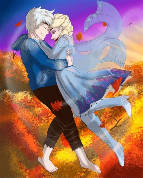 Rise Of The Guardians Jelsa Jack Frost Dreamworks Frozen Fan Art Zelda Characters Disney