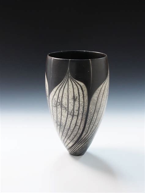 Naked Raku Leaf Vessel By Bilianapopova Artwork Archive