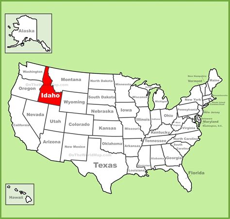 Idaho map - gifs
