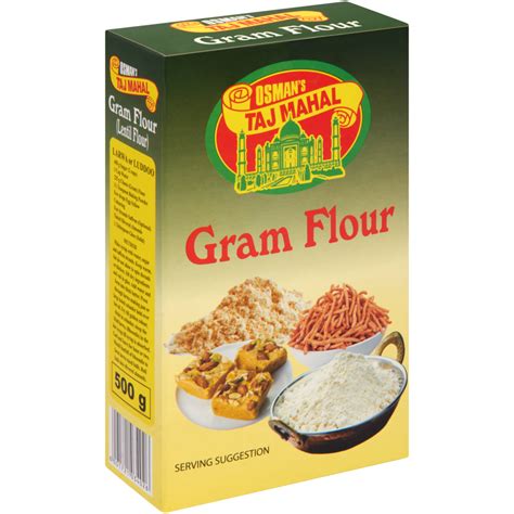 Osmans Taj Mahal Gram Flour 500g Flour Baking Food Cupboard