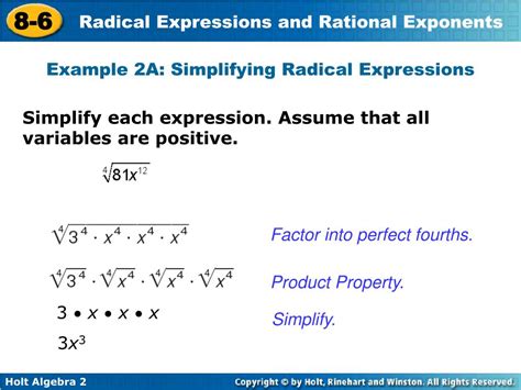 Ppt Rewrite Radical Expressions By Using Rational Exponents Powerpoint Presentation Id5542371