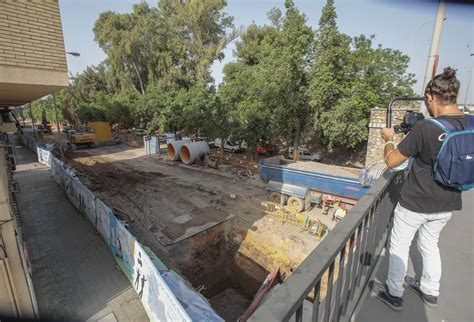 En Im Genes La Construcci N Del Colector De La Ronda De Tejares