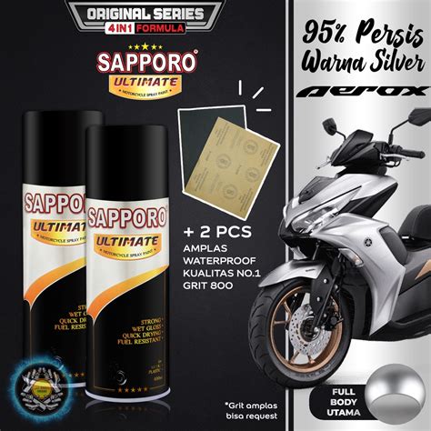 Jual Paket Silver Aerox Sapporo Ultimate In Oy Silver Yamaha