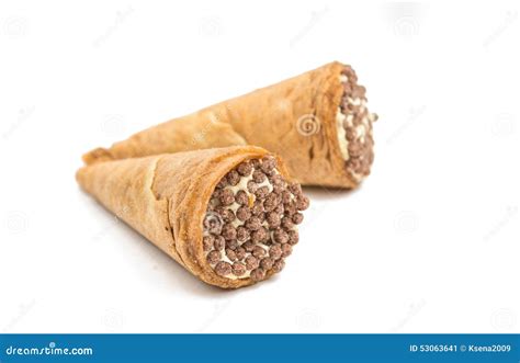 Wafer Rolls Stock Image Image Of Studio Object Roll 53063641