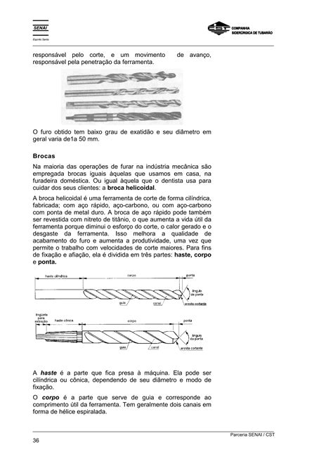 Apostila Senai Mec Nica Processos De Fabrica O Pdf