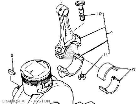 Yamaha XS400 1981 USA parts lists and schematics