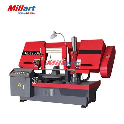 Horizontal Band Saw Machine Gb Metal Cutting Bandsaw Band Saw