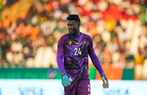 Manchester United goalkeeper Andre Onana was taken off the field in ...