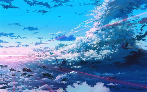 Wallpaper Sunlight Digital Art Fantasy Art Anime Sky Frost