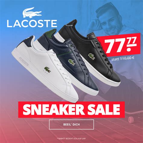 SportSpar Lacoste Sneaker Sale für nur 72 77 MonsterDealz de