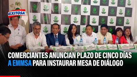 Santa Anita Comerciantes Anuncian Plazo De Cinco D As A Emmsa Para