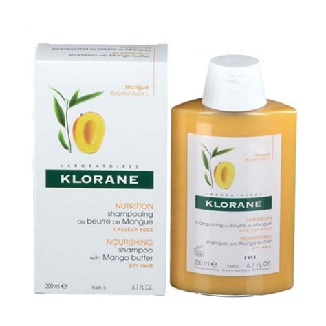 Shampooing traitant Nutritif à la beurre de Mangue Klorane 200 ml