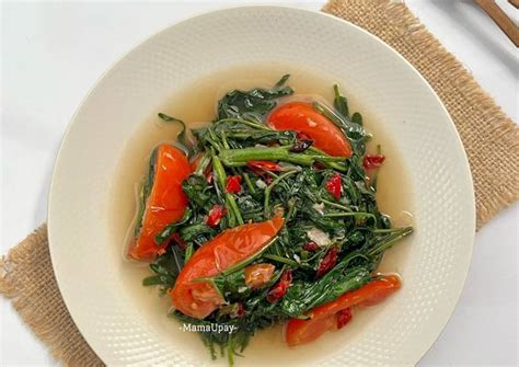 Resep Tumis Kangkung Terasi Oleh Mama Upay Cookpad