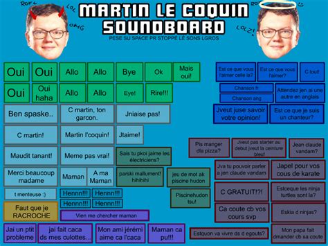 Martin Le Coquin Soundboard Play Online On Flash Museum 🕹️