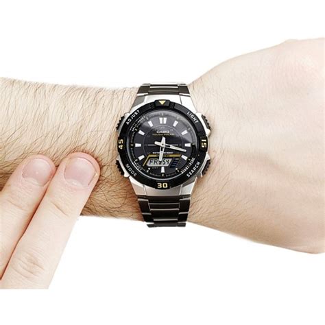 Zegarek męski CASIO SOLAR AQ S800WD 1EVEF HappyTime pl