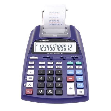 Free Shipping Printing Calculator With Digit Lcd Display Screen