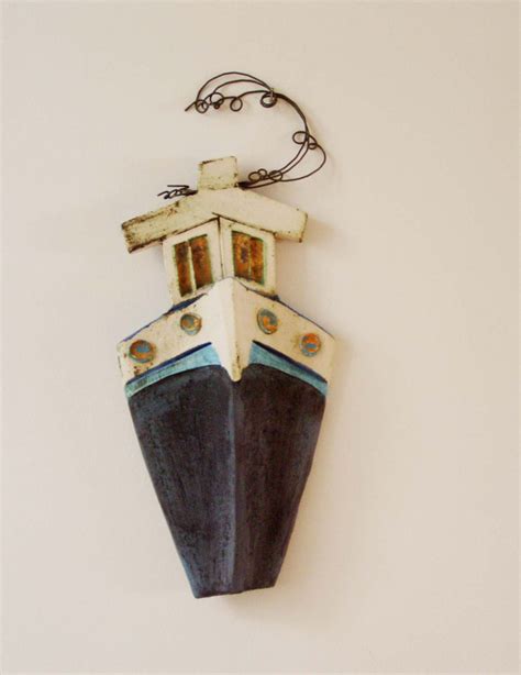 Ceramic Ship Prow Wall Hanging of a Ship's Prow - Etsy