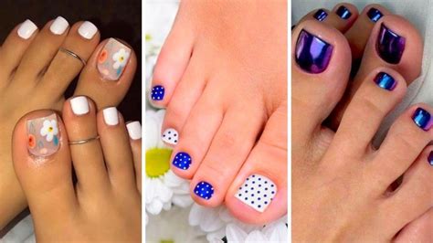 5 Diseños De Uñas Para Pies Sencillos Y Bonitos Ser Zen