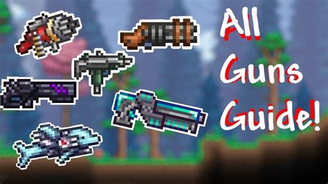 How To Get All Guns Terraria Ranger Guide 14 Youtube