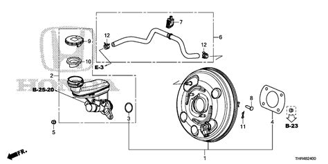 Honda Odyssey Power Set Master Brake Brakes Thr A