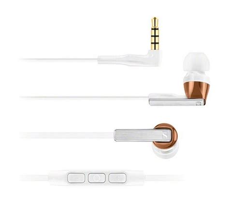 Sennheiser CX 5.00I In-Ear Canal Headphones With Smart Remote Mic For iOS - White Price in ...