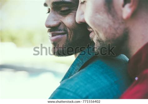 Happy Gay Couple Spending Time Together Stock Photo Edit Now
