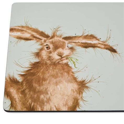 Pimpernel Wrendale Designs Large Placemats Set Of 4 Hare Portmeirion