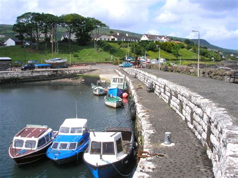 Carnlough Harbour, Co. Antrim Photo | UK Beach Guide