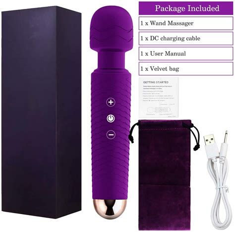 Vibration Massager Wand For Women G Spot Vibrator USB Charging Sex Toys