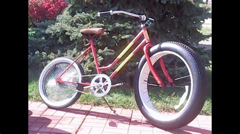 Build This Ladies Lowrider Fat Tire Custom California Beach Cruiser