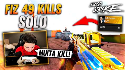 Fiz Kills Solo No Blood Strike Muitas Kills Nessa Partida Youtube