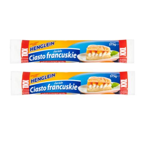 Ciasto francuskie xxl 375g Henglein Sklep Społem Kielce