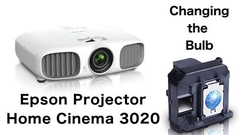 Replacing The Bulb In An Epson Home Cinema Projector Youtube