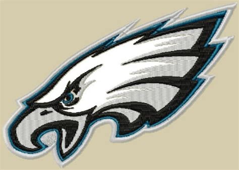 Items Similar To Philadelphia Eagles Football Applique Embroidery