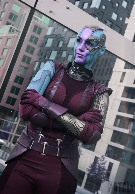 Nebula cosplay by Karin Olava : Marvel