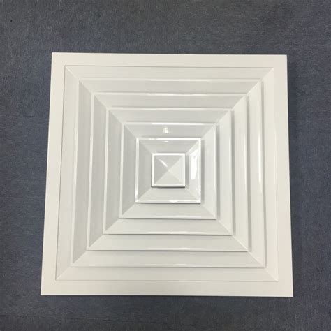 Hvac 600x600 4 Way Square Plaque Diffuser