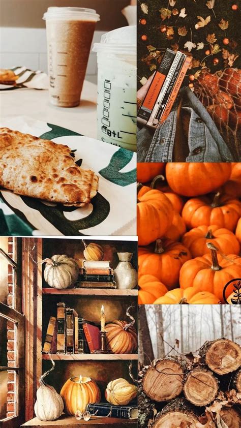 Fall aesthetic wallpaper | Food, Fall trends, Fall items