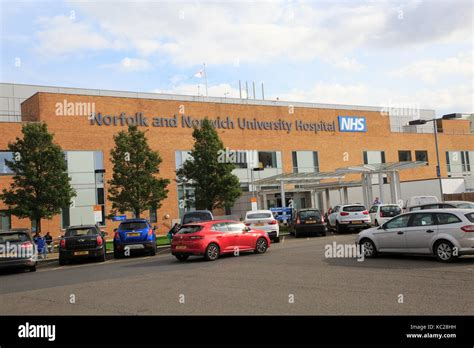 Norfolk and Norwich University Hospital, Norwich, Norfolk, England, UK ...