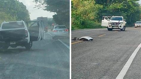 Abandonan Camioneta Chocada En La Villahermosa Frontera