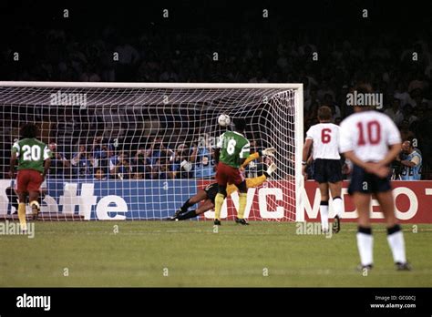 Soccer - FIFA World Cup Italia 1990 - Quarter Final - England v Stock Photo, Royalty Free Image ...