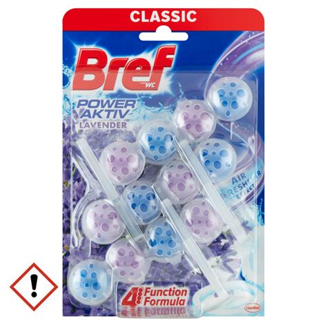 Bref Power Aktiv Lavender WC frissítő 3x50 g levendula Webáruház 1