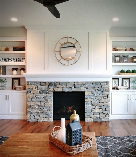 How To Redo A Fireplace With Stone Fireplace Guide By Linda