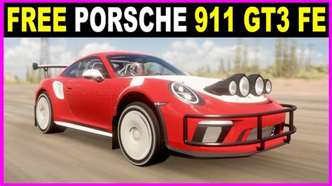 Forza Horizon 5 How To Get Unlock FREE EXCLUSIVE Porsche 911 GT3 RS