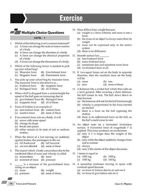 Mtg Foundation Course Class 8 Physics Book For Iit Jee Neet Nso Olympiad Ntse Nvs Kvpy