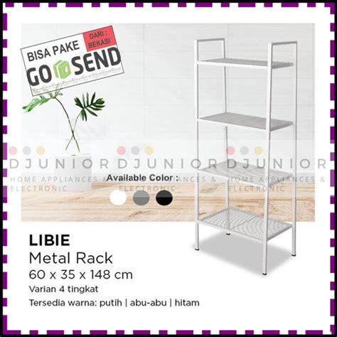 Jual INFORMA LIBIE RAK BESI TINGKAT 4 SUSUN METAL RACK 4 TIER