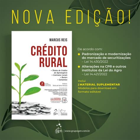 Livro Cr Dito Rural Conhe A O Livro Amostra De P Ginas Gr Tis Blog